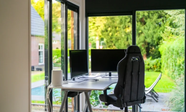 Een fijne werkplek met een tuinkantoor in je tuin