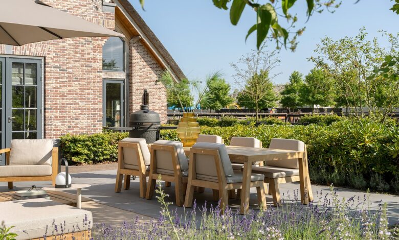 De juiste afmeting vinden voor jouw tuinset